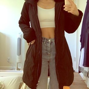 Max&Co down jacket leg length